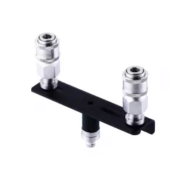 Двойной коннектор для секс-машин Hismith Quick Connector Adapter with Double Head, система KlicLok - 6
