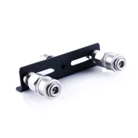 Двойной коннектор для секс-машин Hismith Quick Connector Adapter with Double Head, система KlicLok - 8