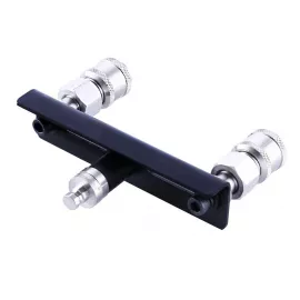 Двойной коннектор для секс-машин Hismith Quick Connector Adapter with Double Head, система KlicLok - 1