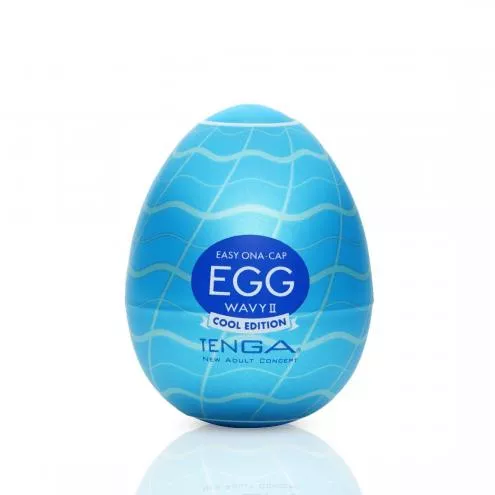 Мастурбатор-яйце Tenga Egg Wavy II Cool