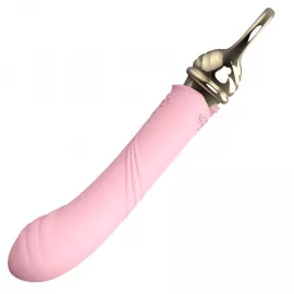Вібратор для точки G з підігрівом Zalo Sweet Magic - Courage Fairy Pink - 2