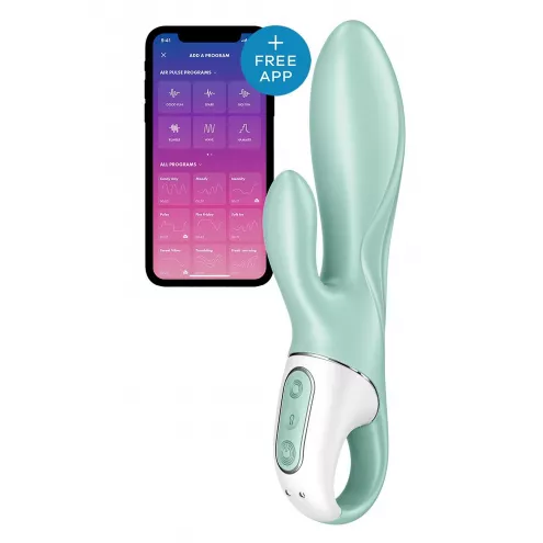 Смарт вібратор-кролик Satisfyer Air Pump Bunny 5+.