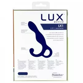 Масажер простати Lux Active LX1 Anal Trainer 5.75, Dark Blue, віброкуля в комплекті - 6