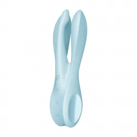 Кліторальний вібратор Satisfyer Threesome 1 Light Blue - 4
