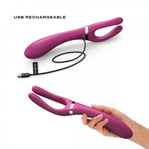 Вібратор-стимулятор Dorcel INFINITE JOY PLUM