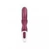 Вібратор-кролик Satisfyer Love Me Red, гнучкий, відросток з потрійним кінчиком