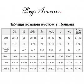Костюм школьницы Leg Avenue Miss Prep School S/M, топ, юбка, галстук, бантики - 3