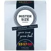 Набор презервативов Mister Size - pure feel - 53-57-60 (3 condoms), 3 размера, толщина 0,05 мм