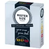 Набор презервативов Mister Size - pure feel - 53-57-60 (3 condoms), 3 размера, толщина 0,05 мм