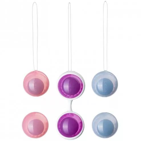 Набір вагінальних кульок LELO Beads Plus, діаметр 3,5 см, змінне навантаження