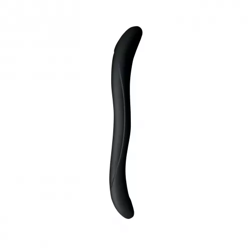 Подвійний фалоімітатор Wooomy Twoooney Semirealistic Double Dong Black