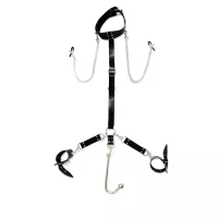 Бондажний набір із металевим анальним гаком №1 Art of Sex Beatrice Bondage set with anal hook №1