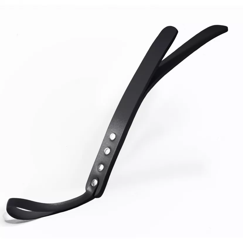 Паддл двухслойный Feral Feelings Leather Mini Paddle Black