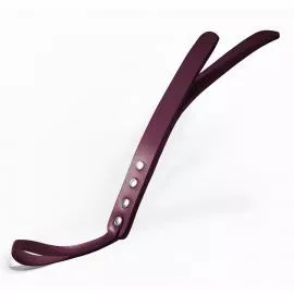 Паддл двухслойный Feral Feelings Leather Mini Paddle Burgundy