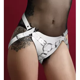Труси для страпону Feral Feelings Strap-on Harness White, white - 2