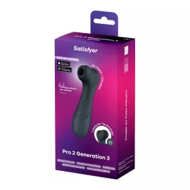 Вакуумний кліторальний стимулятор Satisfyer Pro 2 Generation 3 with Liquid Air Connect App Dark Grey - 2