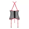 SATARA CORSET red XXL/XXXL Passion