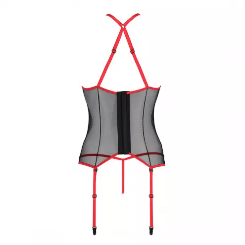 SATARA CORSET red XXL/XXXL Passion