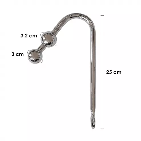 Бондажний набір із металевим анальним гаком №3 Art of Sex Beatrice Bondage set with anal hook №3