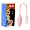 Віброяйце з вакуумним стимулятором KISTOY Cathy Mini