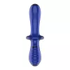Двосторонній скляний ділдо Satisfyer Double Crystal Light blue