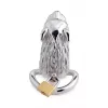 Клетка для пениса Master Series: Tiger King Cock Cage With Lock, три кольца, замок, три ключа