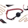 Набор БДСМ с дорожной сумкой Master Series: Bow — Luxury BDSM Set With Travel Bag, 11 предметов