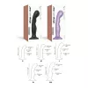 Насадка для страпону Strap-On-Me Dildo Plug P&G Black XХL
