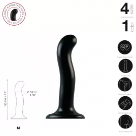 Насадка для страпона Strap-On-Me P&G-Spot Dildo M - 4