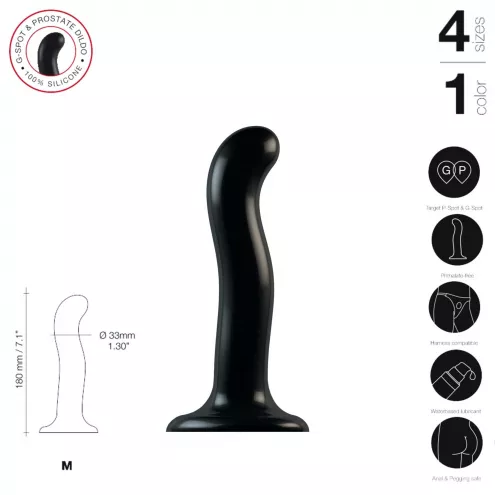 Насадка для страпону Strap-On-Me P&G-Spot Dildo L