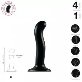 Насадка для страпону Strap-On-Me P&G-Spot Dildo XL - 3