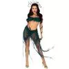 Еротичний костюм Медузи Горгони Leg Avenue Medusa Costume М, топ, спідниця, нарукавники, прикраси