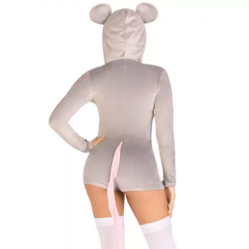 Комбінезон-костюм мишки Leg Avenue Comfy Mouse S, з капюшоном