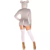 Комбінезон-костюм мишки Leg Avenue Comfy Mouse L, з капюшоном