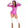 Комбінезон-костюм кішечки Leg Avenue Comfy Cheshire М, з капюшоном
