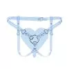 Трусики Серце для страпону Feral Feelings - Hearts Strap-on Belt Trasparent