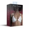 Лиф из натуральной кожи Feral Feelings - Bikini Top White