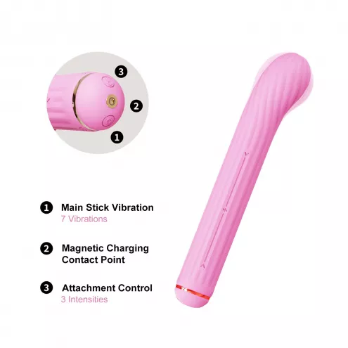 Вібратор Otouch Magic Stick S1 Plus - Pink