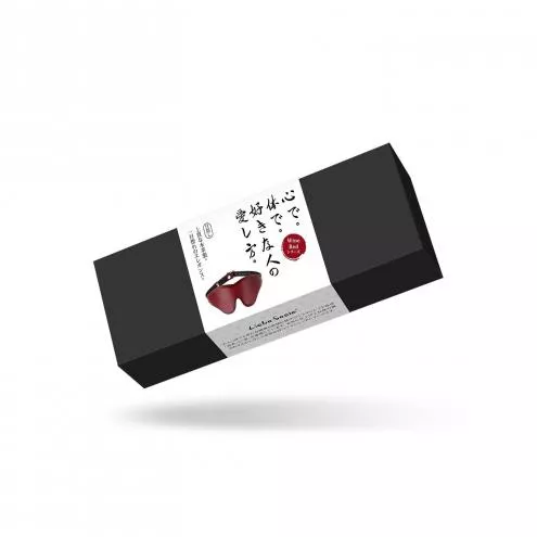 Маска на глаза Liebe Seele Wine Red Blindfold