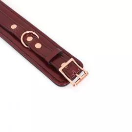 Наручники Liebe Seele Wine Red Wirst Cuffs - 5