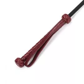 Шльопанка Liebe Seele Wine Red Riding Crop with Heart-Shape Tip - 2