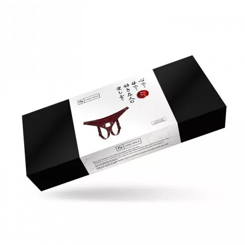 Трусики для страпону Liebe Seele Wine Red Strap on Harness