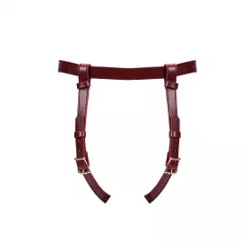 Трусики для страпона Liebe Seele Wine Red Strap on Harness - 2