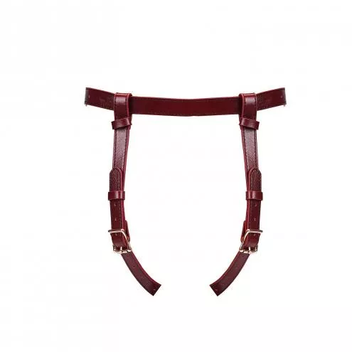 Трусики для страпону Liebe Seele Wine Red Strap on Harness