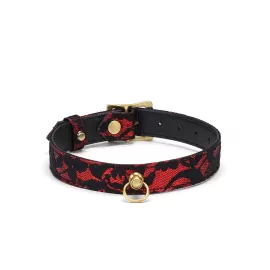 Чокер з кільцем для повідця Liebe Seele Victorian Garden Choker - 1
