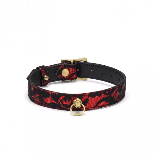 Чокер з кільцем для повідця Liebe Seele Victorian Garden Choker