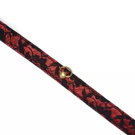 Чокер з кільцем для повідця Liebe Seele Victorian Garden Choker - 3