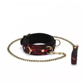 Ошейник с поводком Liebe Seele Victorian Garden Collar with Leash - 1