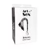 Мереживний батіг з екошкіри Art of Sex - Brianna, чорний