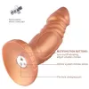 Силіконовий ділдо з вібрацією Hismith Slightly Curved Vibrating Silicone Dildo Monster Series